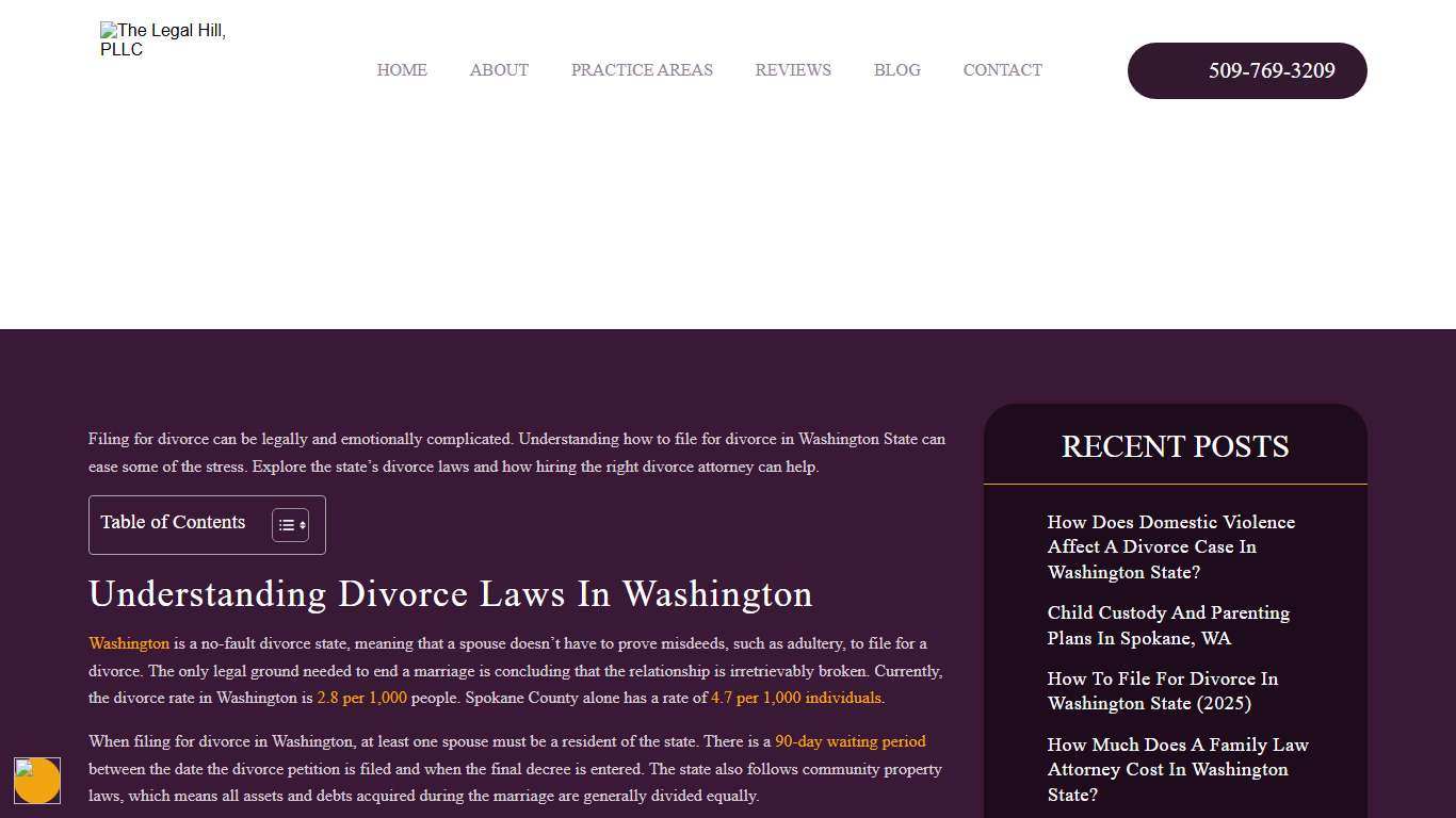 How To File for Divorce in Washington State (2026)